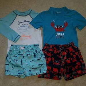 Toddler Boys Swim bundle
